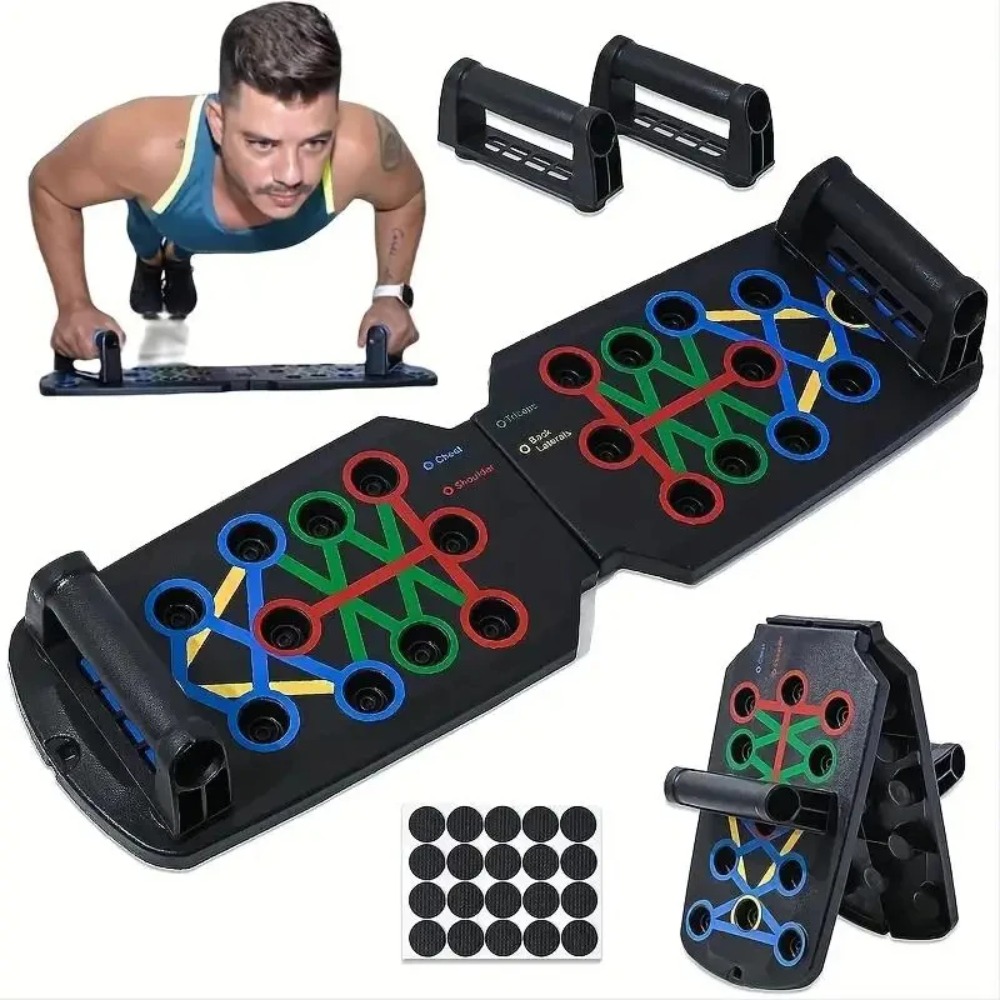 Push Up Board Foldable Multi Function - Taşınabilir, Çok Fonksiyonlu, Saplı Şınav Tahtası