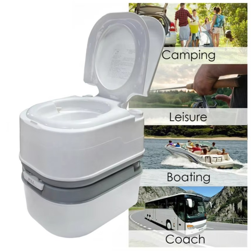 Camping - Taşınabilir Kamp Seyahat Karavan Tuvaleti Açık