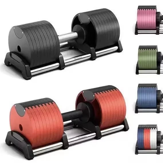 Adjustable Dumbbell Pair 40Kg - Taşınabilir 40kg Dökme Demir Ayarlanabilir Dambıl