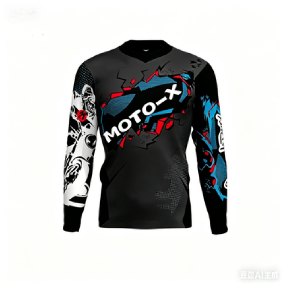 MOTO-X Temalı Uzun Kollu Spor  - Cycling incelemesi ve fiyatı