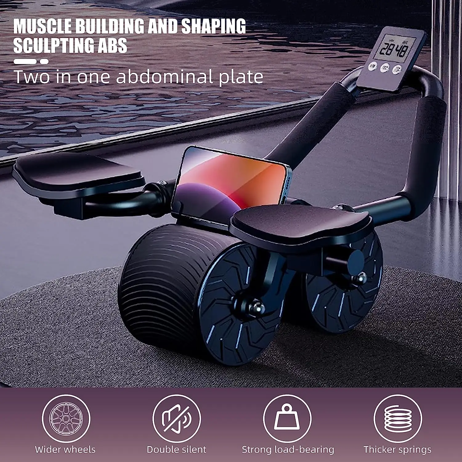 Dirsek Desteği Otomatik Geri D - Ab Roller Wheel With Elbow Support incelemesi ve fiyatı