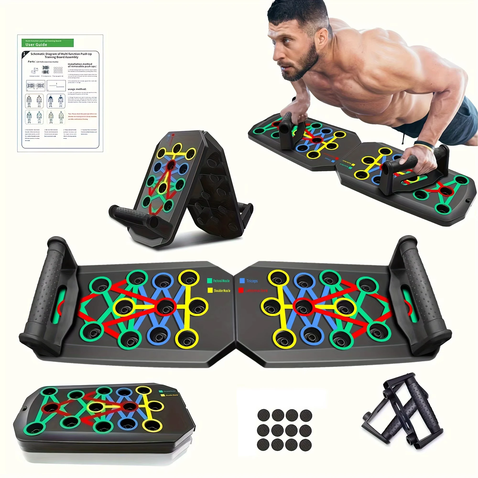 1 Adet Katlanabilir Çok Fonksi - Push Up Board Foldable Multi Function incelemesi ve fiyatı